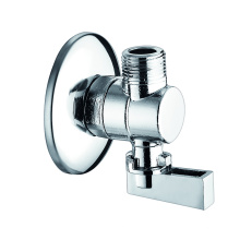 Factory Supplier  toilet brass angle valve with plastic handle with cheap price